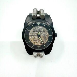 Android Hydraumatic AD390 Limited Edition 21-Jewel Stainless Steel Watch RARE